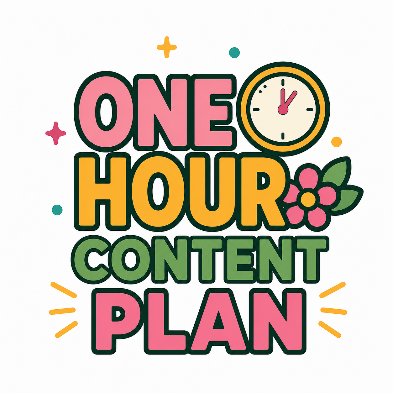 One Hour Content Plan
