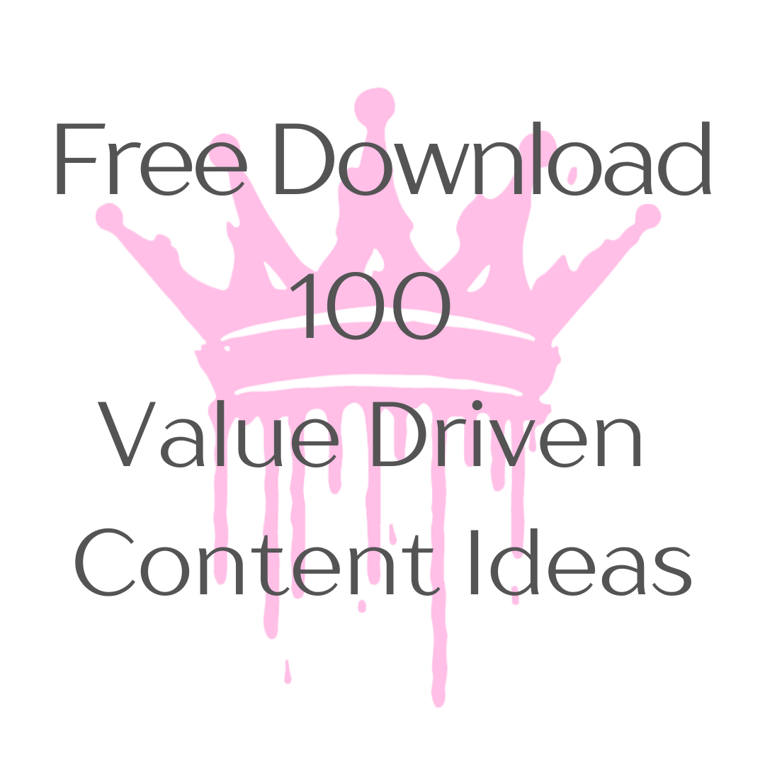 100 Value Driven Content Ideas